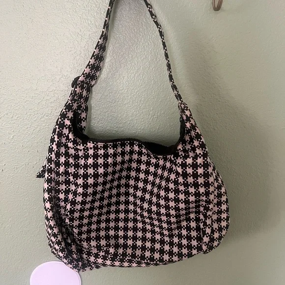 Baggu Pixel Gingham Shoulder Bag - Picture 1 of 2